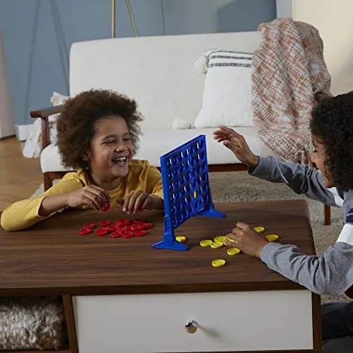 Connect 4 Classic Grid Board Game | Hasbro Gaming Strategy Game for Kids and Families thumbnail 6