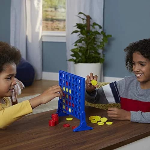 Connect 4 Classic Grid Board Game | Hasbro Gaming Strategy Game for Kids and Families thumbnail 7