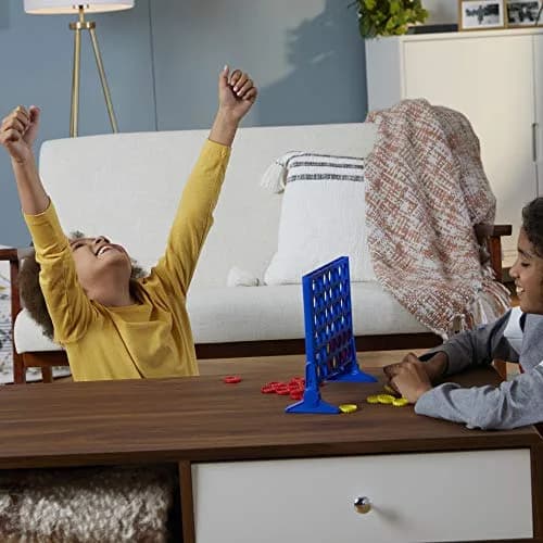 Connect 4 Classic Grid Board Game | Hasbro Gaming Strategy Game for Kids and Families thumbnail 8