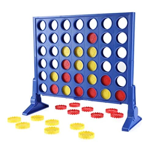Connect 4 Classic Grid Board Game | Hasbro Gaming Strategy Game for Kids and Families thumbnail 2
