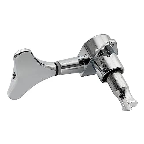 Musiclily Bass Tuning Machines, Chrome, 4 Pieces | Gear Ratio 19:1 for Ibanez Style Bass thumbnail 6