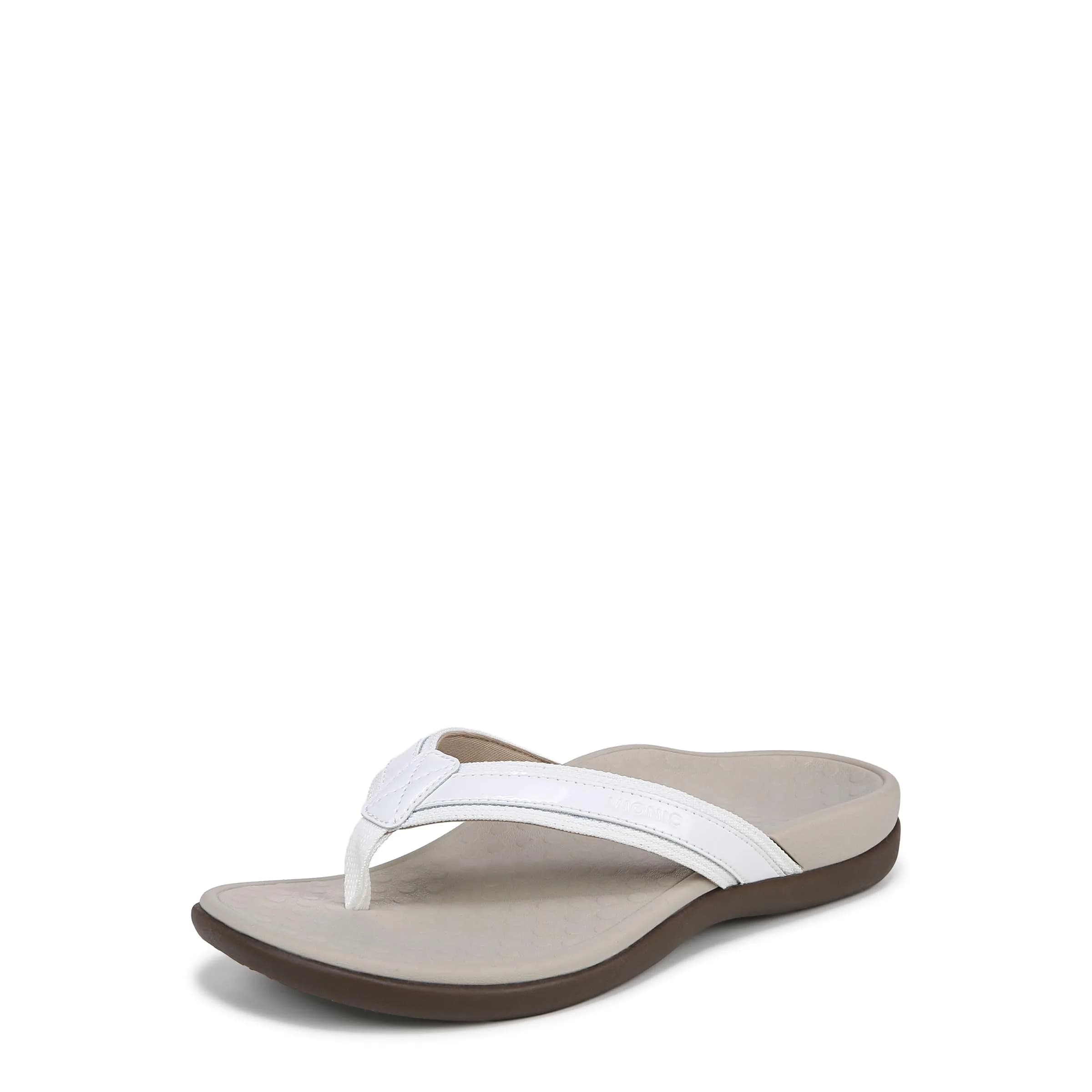 VIONIC Women's Tide II Flip-Flop Sandal White 7 B(M) US (2.54 cm Heel) | Arch Support for All-Day Comfort - main product image