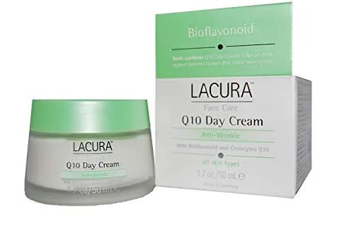 Lacura Day Face Cream Q10 Anti-Wrinkle 1.7oz | Bioflavonoids & Coenzyme Q10 for All Skin Types thumbnail 1