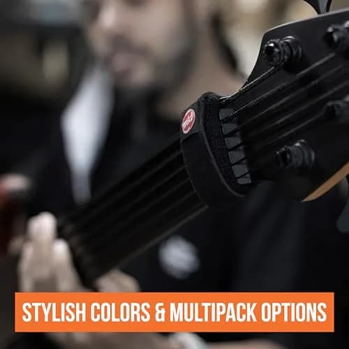 Gruv Gear Fret Wrap & Guitar Mute MTD Edition, 3 Pack Large | Eliminates Unwanted String Noise Instantly thumbnail 4