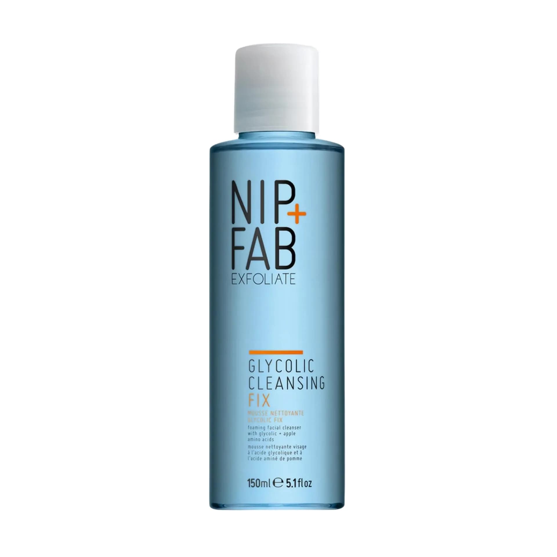 Nip+Fab Glycolic Cleansing Fix 5.1 fl oz | Deep Glycolic Acid Face Wash for Radiant Skin