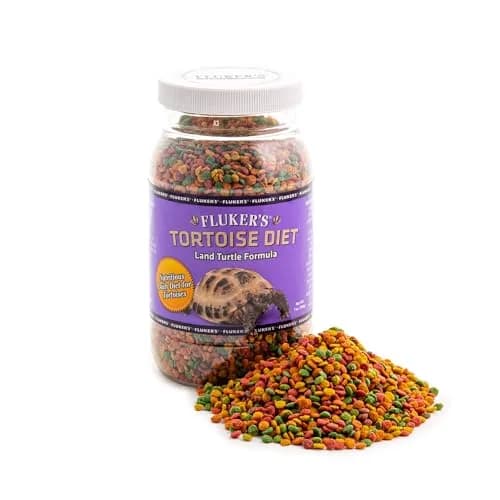 Fluker's Premium Tortoise Diet Small Pellet Food 198 g (7 oz) | Balanced Nutrition for All Tortoises & Box Turtles thumbnail 4
