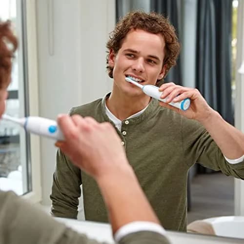 Philips Sonicare Pro Results Brush Heads 4 Pack | Contoured, Soft Nylon, White thumbnail 3