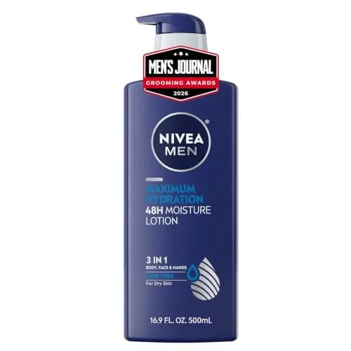 NIVEA MEN Maximum Hydration Body Lotion 500ml (16.9 Fl Oz) | 48-Hour Intensive Moisture for Dry Skin thumbnail 1