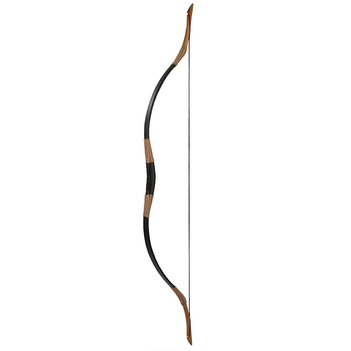 longbowmaker Hungarian Style Handmade Recurve Horsebow 55LB | Right Hand & Left Hand Archery — 45lbs