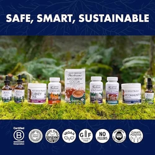 Host Defense Stamets 7 Capsules 30 Count | 7-Species Mushroom Blend for Daily Wellness thumbnail 7