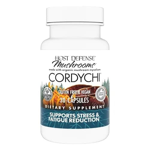 Host Defense CordyChi Capsules, 30 Capsules thumbnail 1