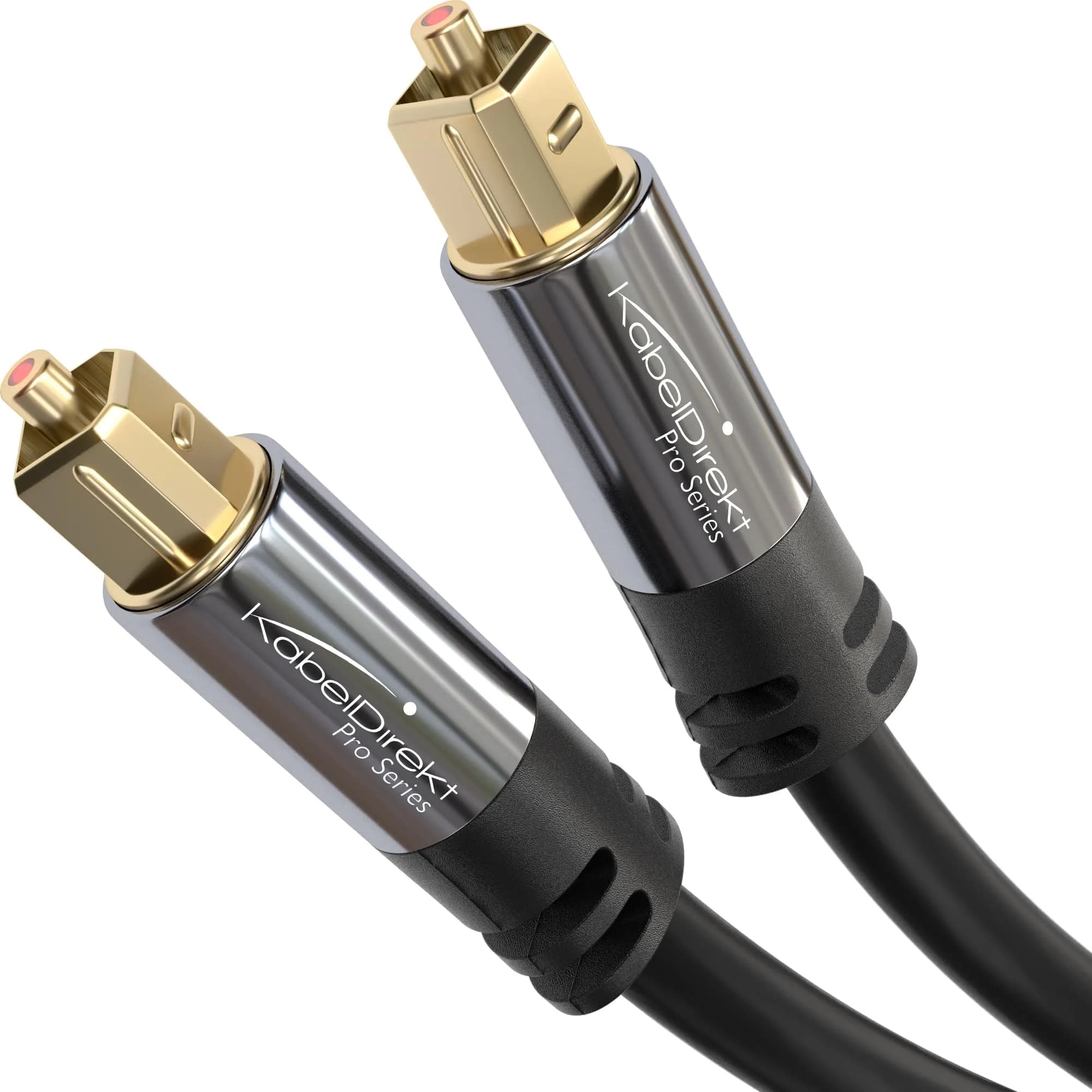 KabelDirekt Optical Audio Cable 1.8m (6ft) | High-Speed Digital Audio Transmission - main product image