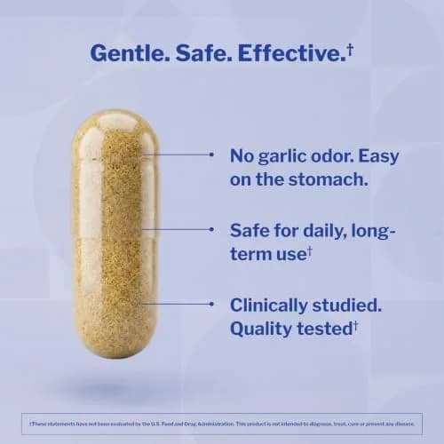 Kyolic Aged Garlic Extract Cholesterol Health Formula 104 100 Capsules | Supports Healthy Cholesterol Levels thumbnail 5