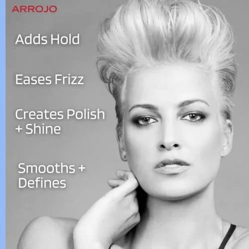 ARROJO Pomade 1.7 Fl Oz | High Shine, Definition, Frizz Control thumbnail 6