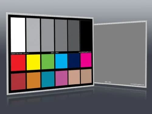 DGK Color Tools DKC-Pro 5" x 7" Set of 2 White Balance and Color Calibration Charts with 12% and 18% Gray | Pro Quality for Photography thumbnail 1