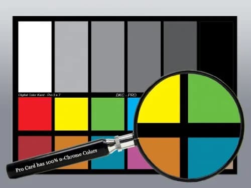 DGK Color Tools DKC-Pro 5" x 7" Set of 2 White Balance and Color Calibration Charts with 12% and 18% Gray | Pro Quality for Photography thumbnail 3