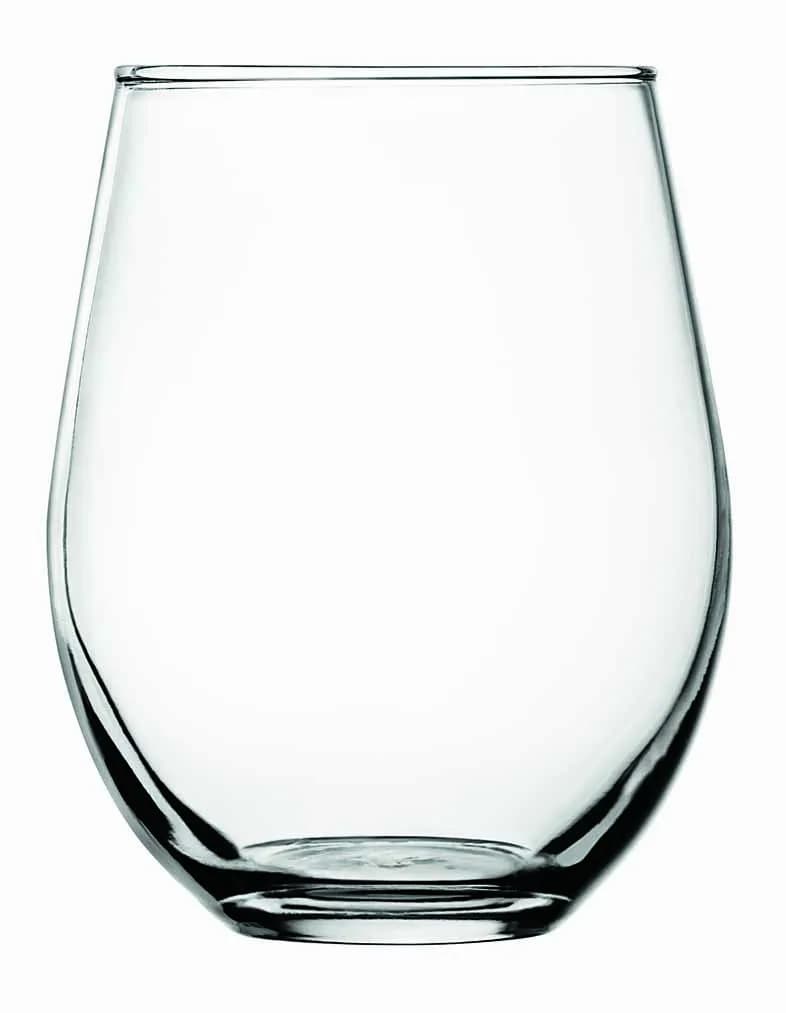 Anchor Hocking Vienna Stemless Red Wine Glasses, 20 oz (Set of 4) | Crystal Glassware for Red Wine - main product image
