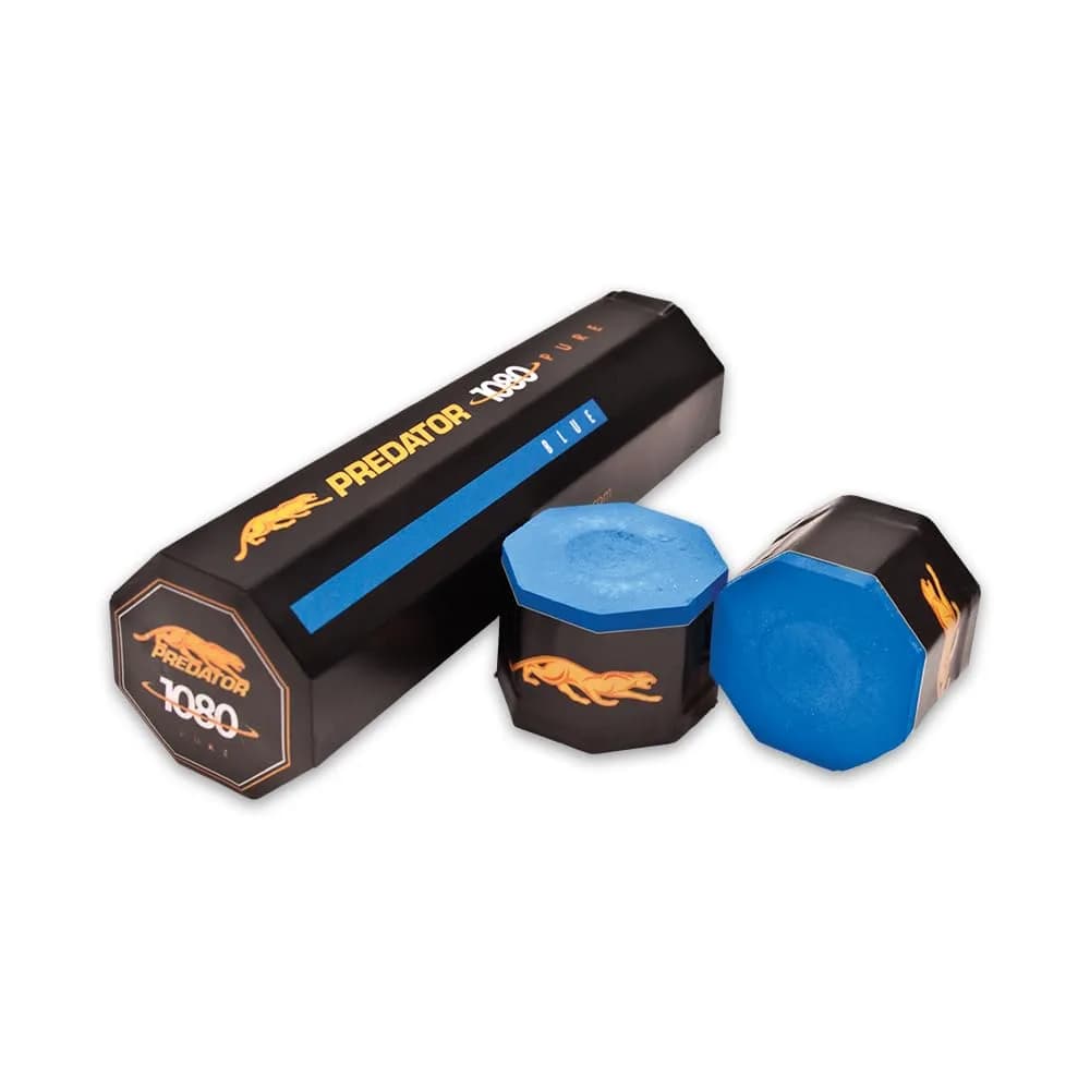 Predator 1080 Pure Billiard Chalk 5-Count | Improved Accuracy & Spin - main product image