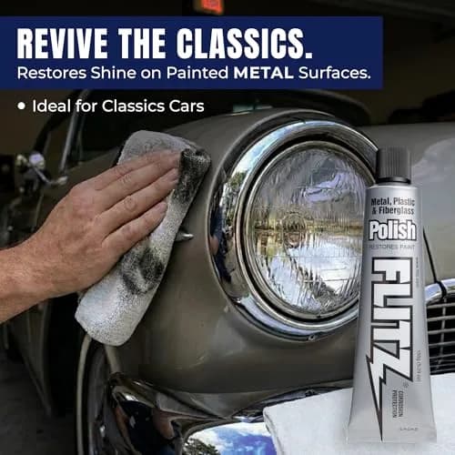Flitz Metal Polish Paste - 5.29oz (150g) 40-Pack | Cleans, Polishes, Protects Solid Metals thumbnail 9
