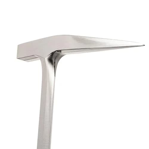 Estwing Rock Pick - 13 oz Geological Hammer with Smooth Face & Shock Reduction Grip - E3-13P, Silver | Fully Forged Alloy Steel, 70% Vibration Reduction thumbnail 2