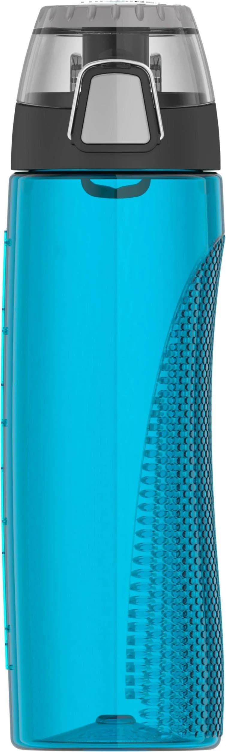 Thermos Intak 24-Ounce Tritan Hydration Bottle with Meter (Teal), One Size, BPA Free, Reusable - main product image