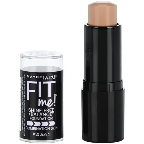Maybelline Fit Me Shine-Free Foundation Stick, Buff Beige 9.07g (0.32 oz) | Natural Matte Coverage for Oily Skin thumbnail 1