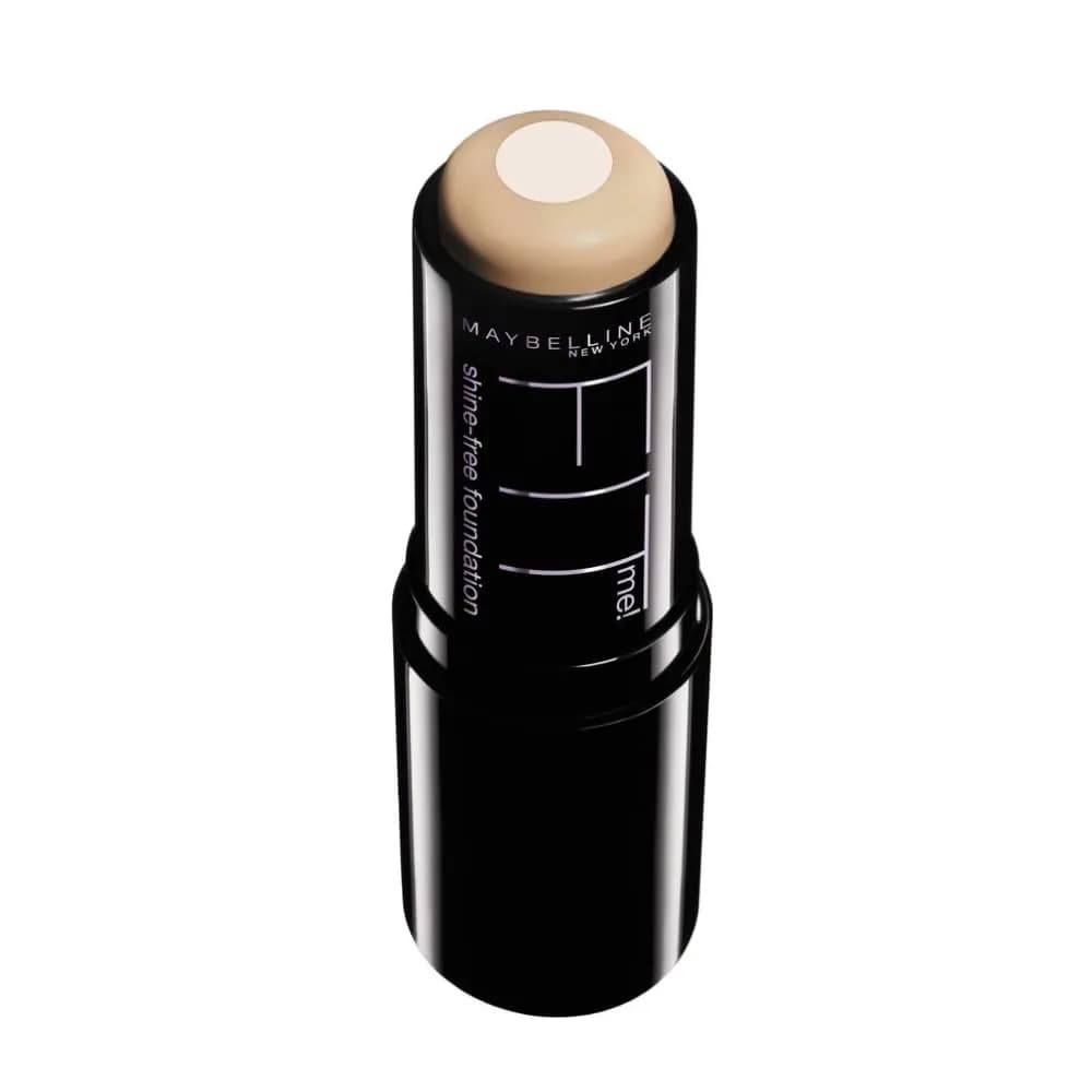 Maybelline Fit Me Shine-Free + Balance Foundation Stick Toffee 0.32 oz (9g) | Matte Coverage For Oily Skin — 120 CLASSIC IVORY / 0.32 Ounce