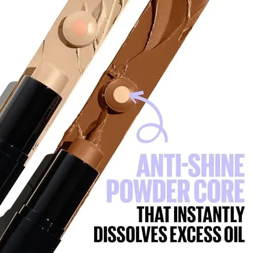 Maybelline Fit Me Shine-Free Foundation Stick Ivory | Natural Matte Coverage, Oil-Free, 9g (0.32 Oz) thumbnail 7