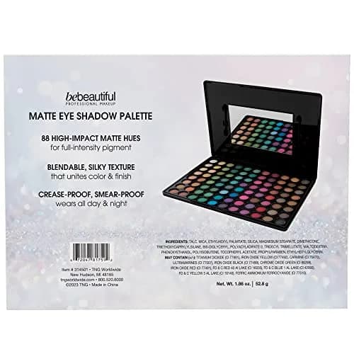 ForPro Professional Collection Bebeautiful Matte Eyeshadow Palette 88 Colors | Long-Lasting, Pigmented & Versatile (70-120 chars) thumbnail 8