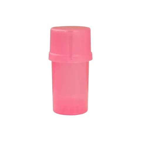 Medtainer Storage Container with Built-in Grinder, Pink, 4.6 cm (1.6 in) x 11 cm (3.6 in) | Air-Tight & Water-Tight thumbnail 2