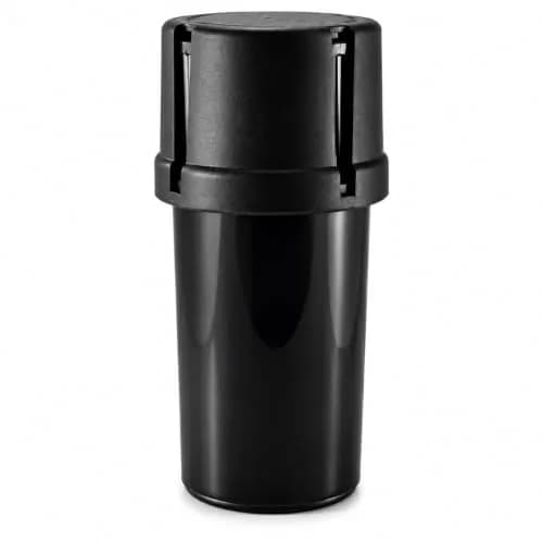 Medtainer Black Storage Container with Built-In Grinder | 4.5cm (1.6") x 9cm (3.6") thumbnail 1