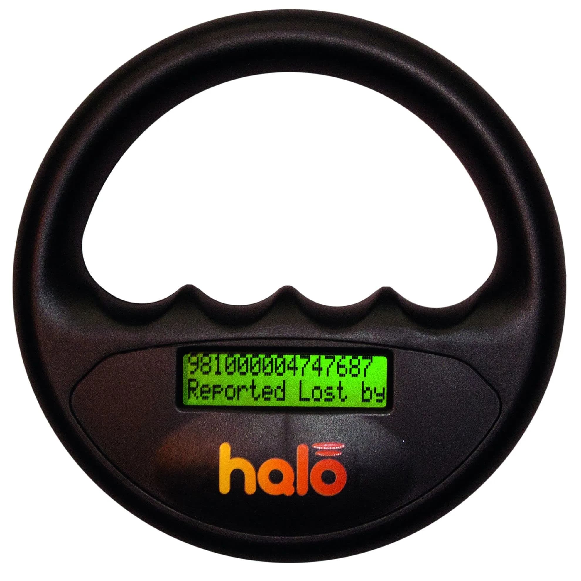 Pet Technology Store Halo Microchip Scanner Black, 13.5cm (5.3in) x 3.3cm (1.3in) | Reads ISO FDX-B & FDX-A Microchips - main product image