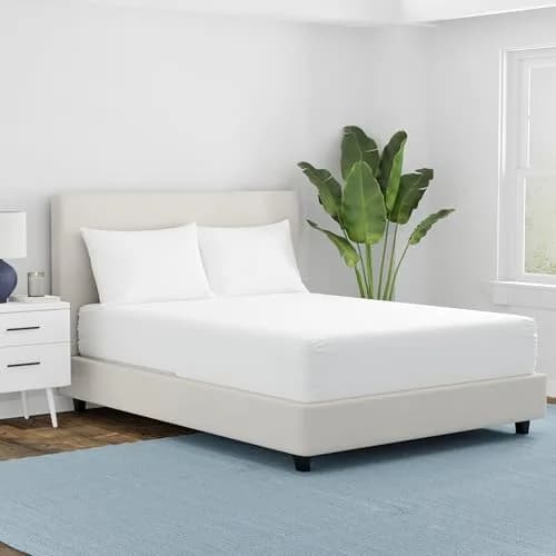 Aller-Ease Waterproof Mattress Protector Queen Size 80"x60"x12" | Allergy Barrier & Stain Protection thumbnail 2