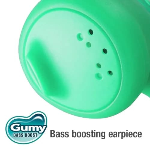 JVC Gumy Ear Bud Headphones Pink | Wired In-Ear with Bass Boost & Tangle-Free Cord (1.0m) thumbnail 5