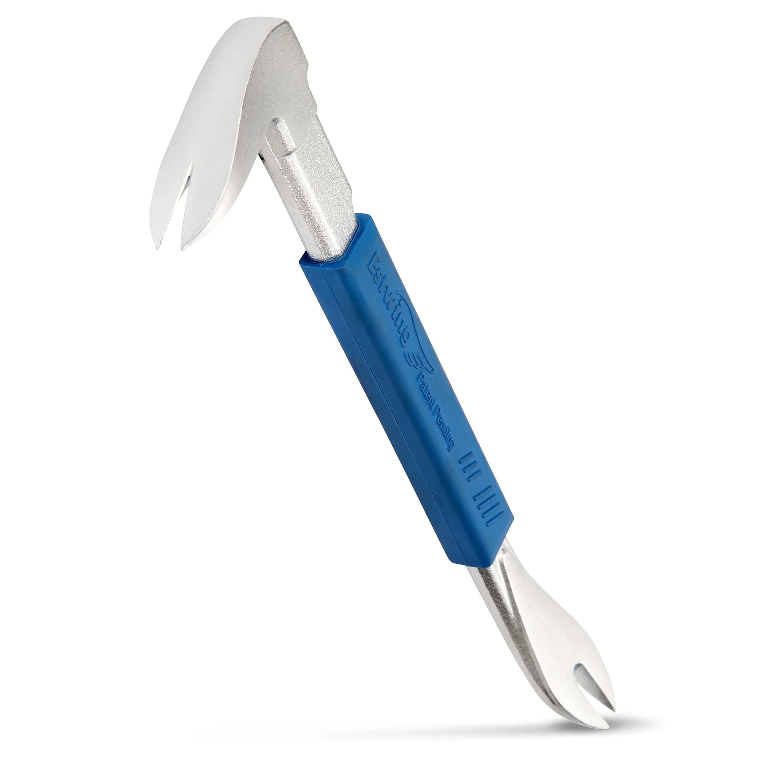 Estwing Pro Claw Nail Puller 11" Steel Prying Tool | Precision Thin Claw for Headless Nails — 10.6" (Inches)