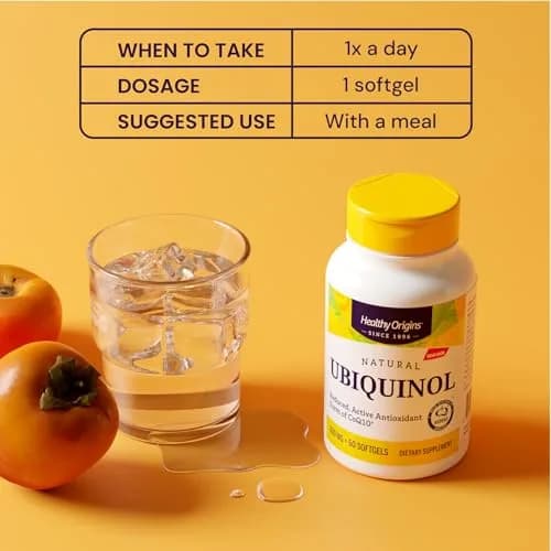 Healthy Origins Ubiquinol CoQ10 300 mg thumbnail 4