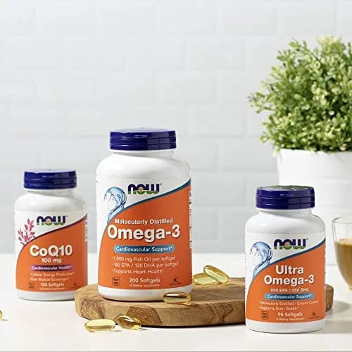 NOW Foods Ultra Omega-3 500 EPA/250 DHA 180 Softgels thumbnail 4