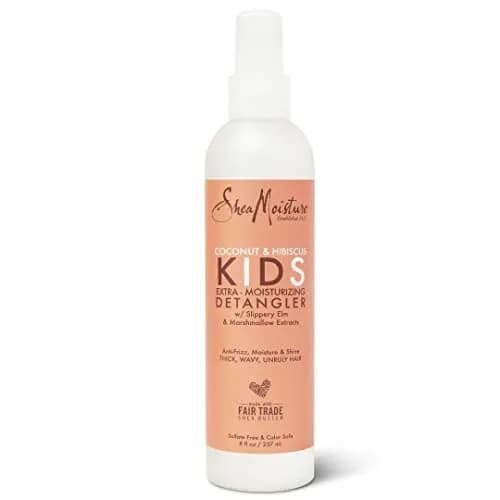 Shea Moisture Coconut & Hibiscus Kids Extra Moisturizing Detangler 237ml (8 Fl Oz) | For Wavy, Curly Hair thumbnail 1