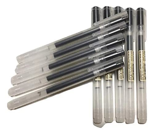 MUJI Gel Ink Ball Point Pen 0.5mm Black | Smooth Writing Instrument for Students & Professionals thumbnail 2