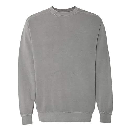 Comfort Colors Crewneck Sweatshirt 1566 XL Grey | Relaxed Fit, 80% Cotton, 20% Polyester thumbnail 1