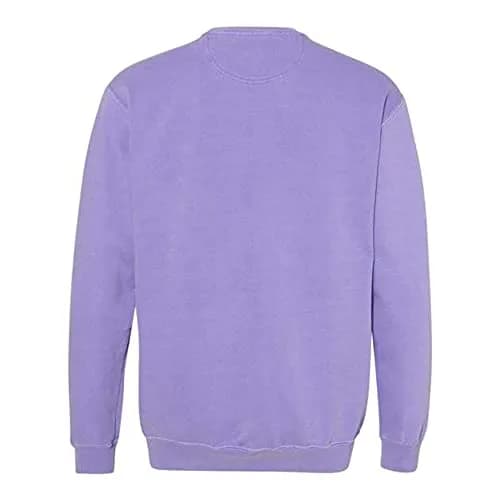 Comfort Colors Adult Crewneck Sweatshirt M VIOLET | Classic Comfort for Men in India thumbnail 2