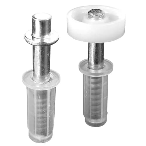 PRIME-LINE N 7266 Bi-Fold Door Top Pivot and Guide Wheel (2 Pack) | 1.9 cm (0.75 in) Diameter thumbnail 1