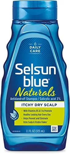 Selsun Blue Shampoo Naturals Dandruff Itchy Dry Scalp 325ml | Moisturizes & Relieves Flakes thumbnail 2