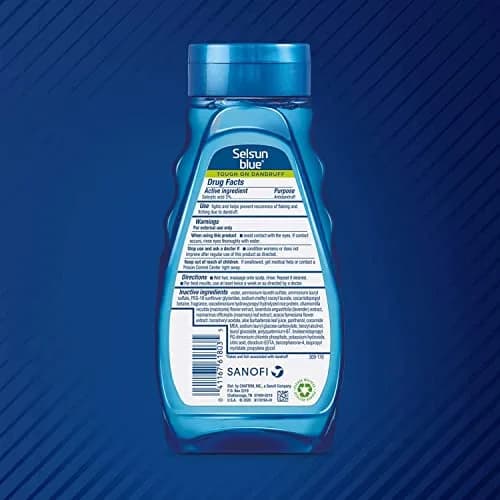 Selsun Blue Shampoo Naturals Dandruff Itchy Dry Scalp 325ml | Moisturizes & Relieves Flakes thumbnail 3