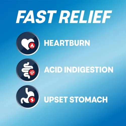 Rolaids Ultra Strength Antacid Chewable Tablets Mint 72-Count | Neutralizes 100x Stomach Acid thumbnail 2