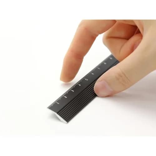 Midori Aluminium Ruler 15cm Black | Classic Drafting Tool for Precision Measurement thumbnail 4