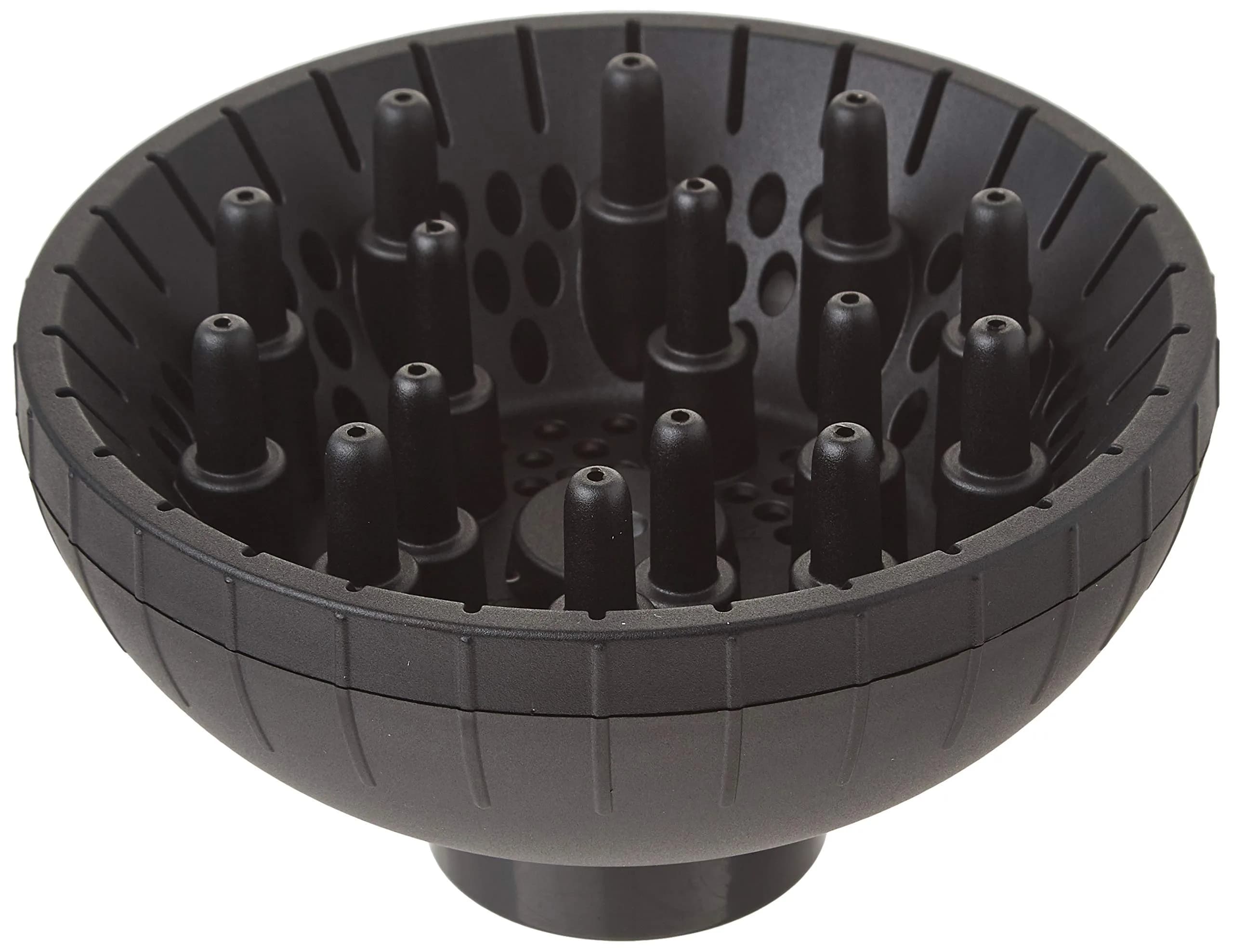 BaBylissPRO BABDF2 Snap-On Diffuser Attachment for Rapido & Brava Hair Dryers | Black - main product image