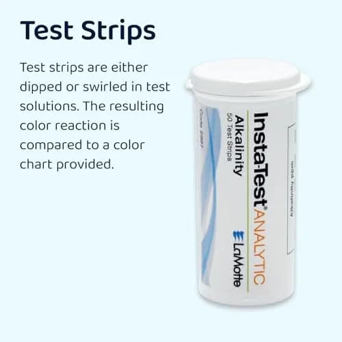LaMotte Insta-Test 3000 Peracetic Acid Test Strip 50 Count | 0-160ppm Range, USA Import, Waterproof Vial thumbnail 2
