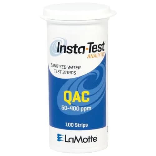 LaMotte Insta-Test 2951 QAC Sanitizer Test Paper 50-400ppm | Water & Pool Monitoring thumbnail 1