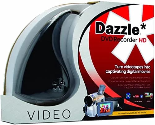Corel Dazzle DVD Recorder HD Video Capture Device with Pinnacle Studio Software | PC Disc thumbnail 1